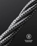 Anker USB C to USB C Cable (3.3FT, 2Pack), Type-C 100W Charger Cord Fast Charging for iPhone 17/16 Series,MacBook Pro 2020,Pixel and More(Black)