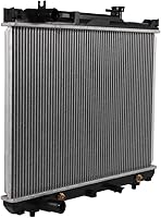 Vista 3 de OCPTY Piezas de automóvil Radiador de repuesto para 2001-2005 para Suzuki para Grand Vitara 2.5L 2001 para Suzuki para Grand Vitara 2.7L 2001-2002