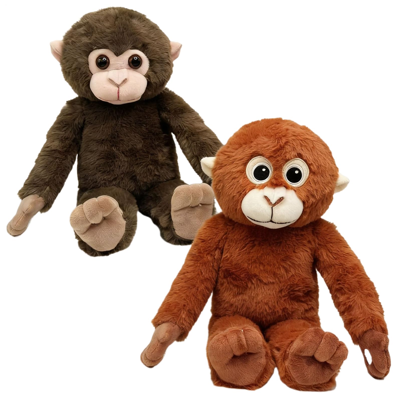 Monkey Stuffed Animal with Long Hands Realistic Soft Toys