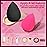 14 Pcs Makeup Sponges,Beauty Sponges Blender with 4 Pcs Powder Puff and 4 Pcs Mini Make up Sponges Valentine\'s Day Gift,Mother\'s Day Gift for Women Liquid,Foundation,Powder,Concealer(Black,Hot pink)