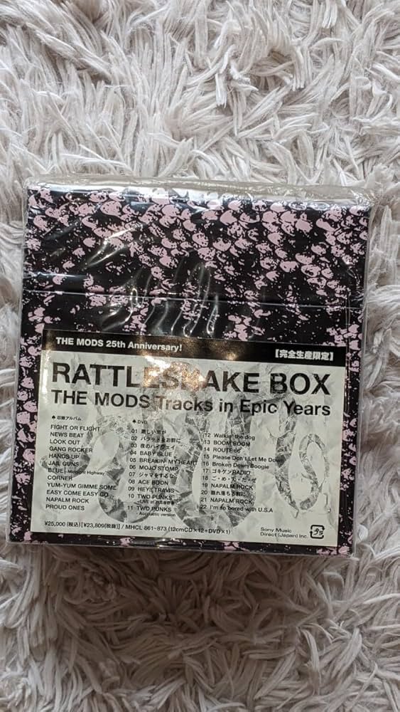 完全生産限定【12CD+DVD】THE MODS RATTLESNAKE BOX THE MODS/ - Rattlesnake Box - 完全生産限定