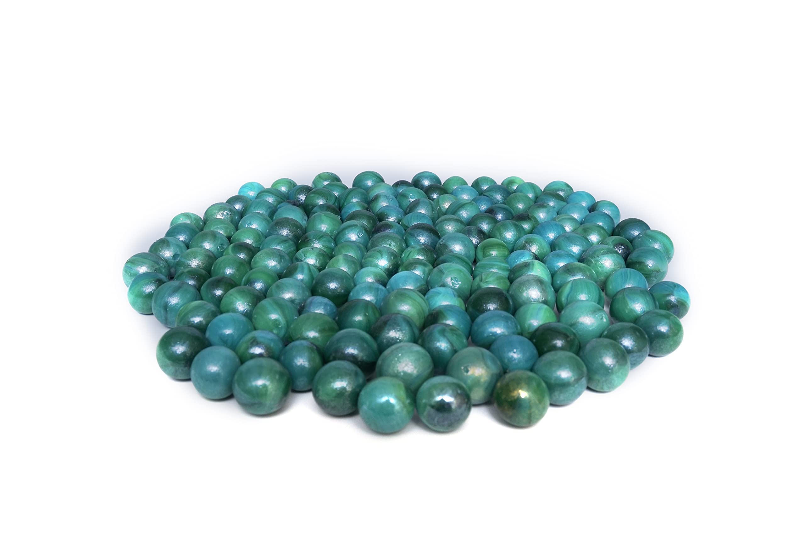Artifii Decorative Glass Marble Kanche Pebbles for Decoration & Kids Playing Kanche/goli Glass Marbles(Green 950 Gram) BS_Kanche_950 Green-image-8