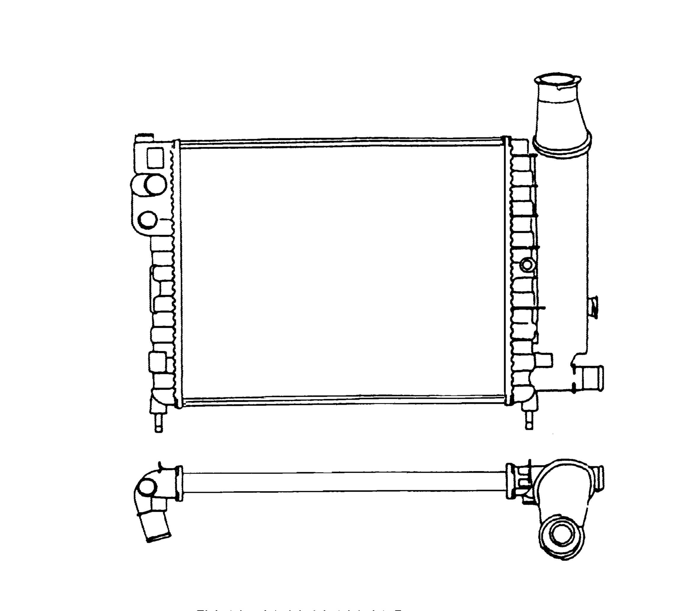 NRF 58814 Radiateur, refroidissement du moteur