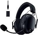 Razer BlackShark V3 Wireless Gaming Headset for PC: 50mm Drivers - Super Wideband Mic - 2.4 GHz, Bluetooth, USB - Works with Mac, PS5, Nintendo Switch, Smartphone - 70 Hr Battery - Black