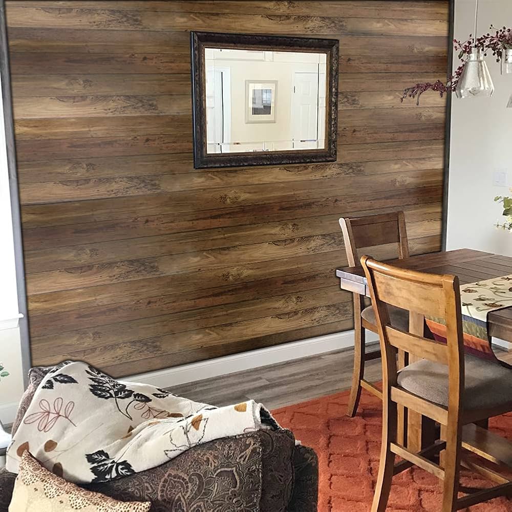 激安 大容量 100m 壁紙 ステッカー シール 改装 ブラウン 茶 茶色　人気 81EevExdwVL._AC_UF1000,