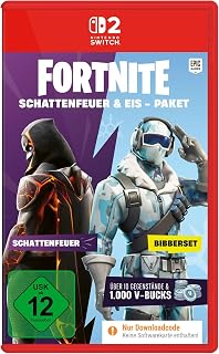 Fortnite Schattenfeuer & Eis -Paket (Download-Code in der Box) - Switch 2