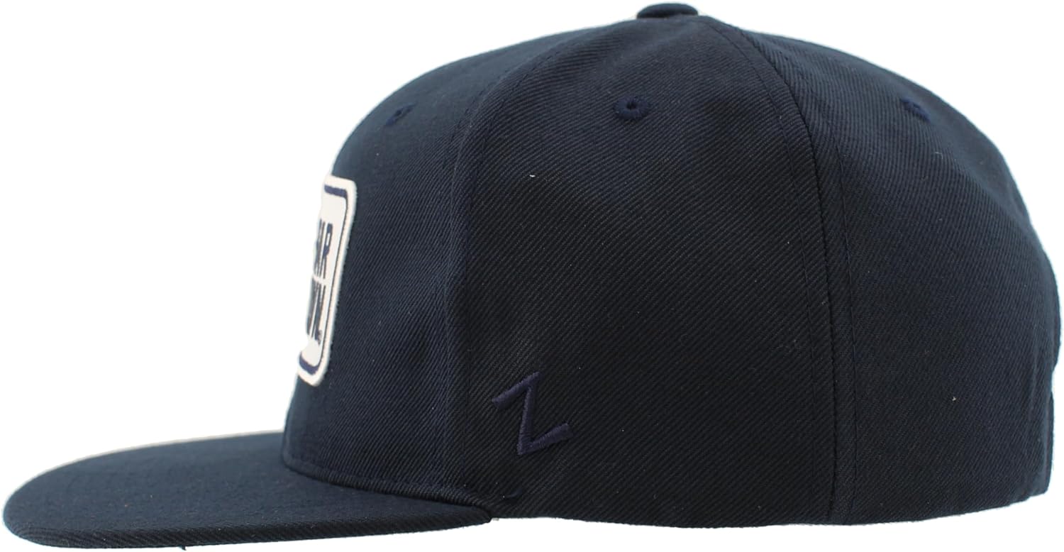 ZHATS Standard NCAA Officially Licensed Hat Flat Snapback Z11 Defer Team Color, One Size - Image 3