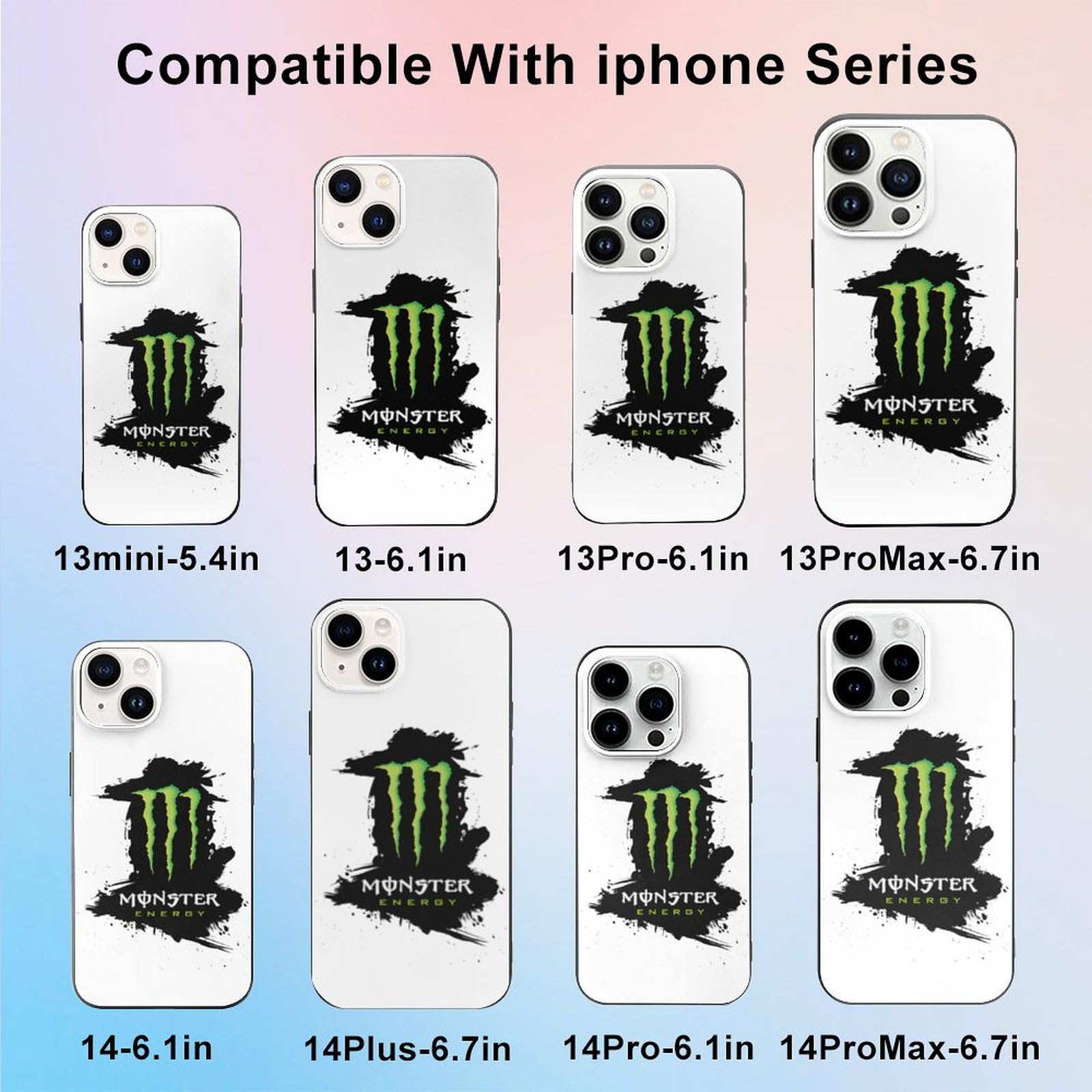 Oppo A73スマートフォン Monster Energy ロゴ Oppo A73スマートフォン Monster Energy ロゴ