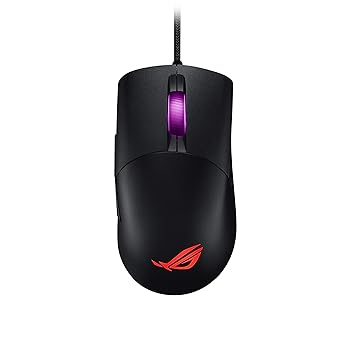 ASUS ROG Keris Ultra Lightweight Wired Gaming Mouse | Tuned ROG 16,000 DPI Sensor, Hot-Swappable Switches, PBT L/R Keys, Swappable Side Buttons, ROG Omni Mouse Feet, ROG Paracord & Aura Sync RGB