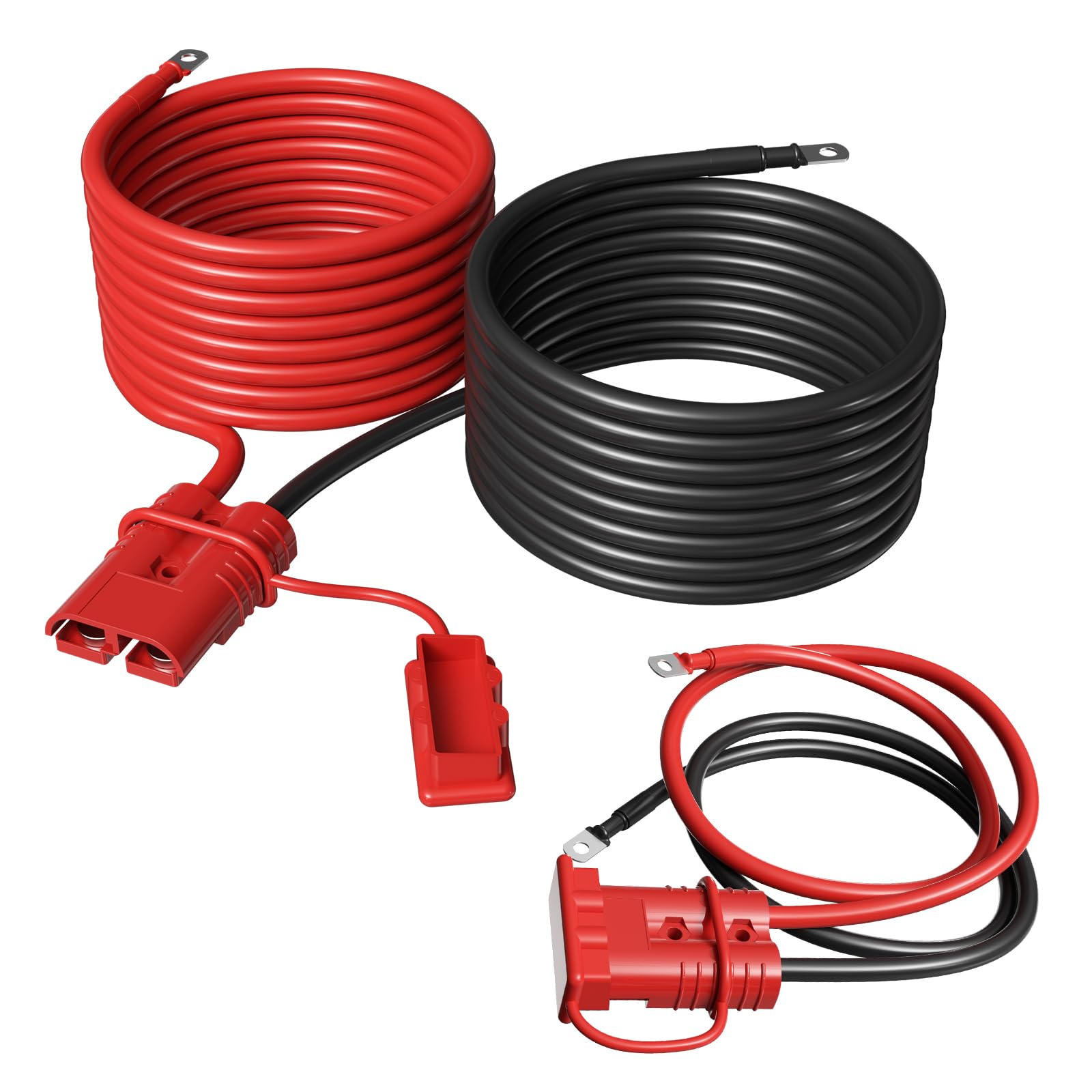 Amazon.co.jp: 24フィート 2AWG クイックディスコネクトウインチ電源