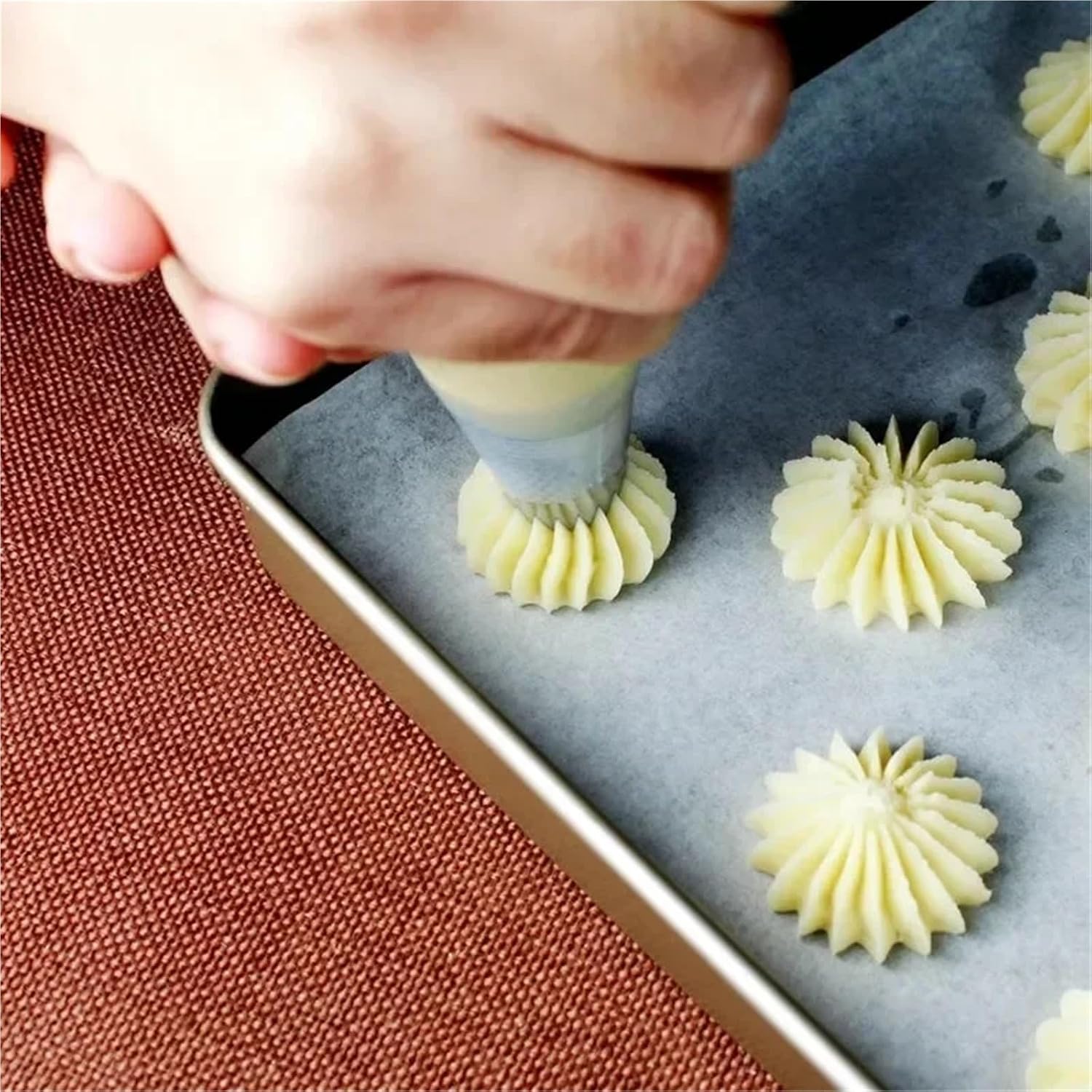 Versatile 36pcs Open Star Cupcake Cookie Icing Piping Nozzles Cakes Pastry Tips Tube Cream Cake Decorating Tools