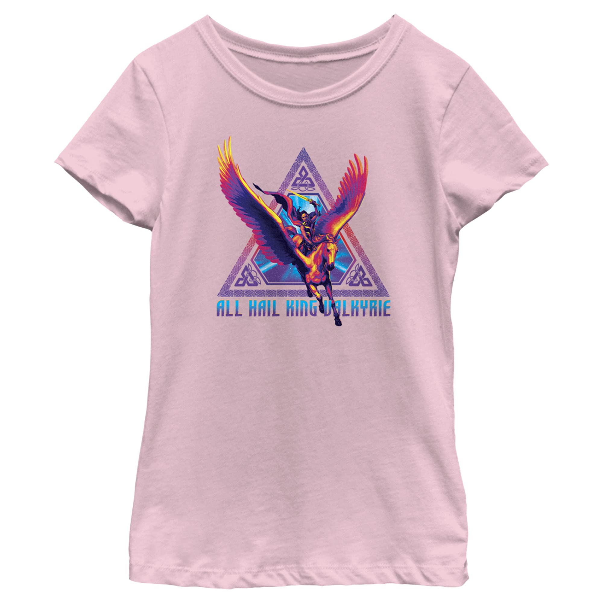 T-Shirt Thor Fille Marvel Manches Courtes Badge Triangle