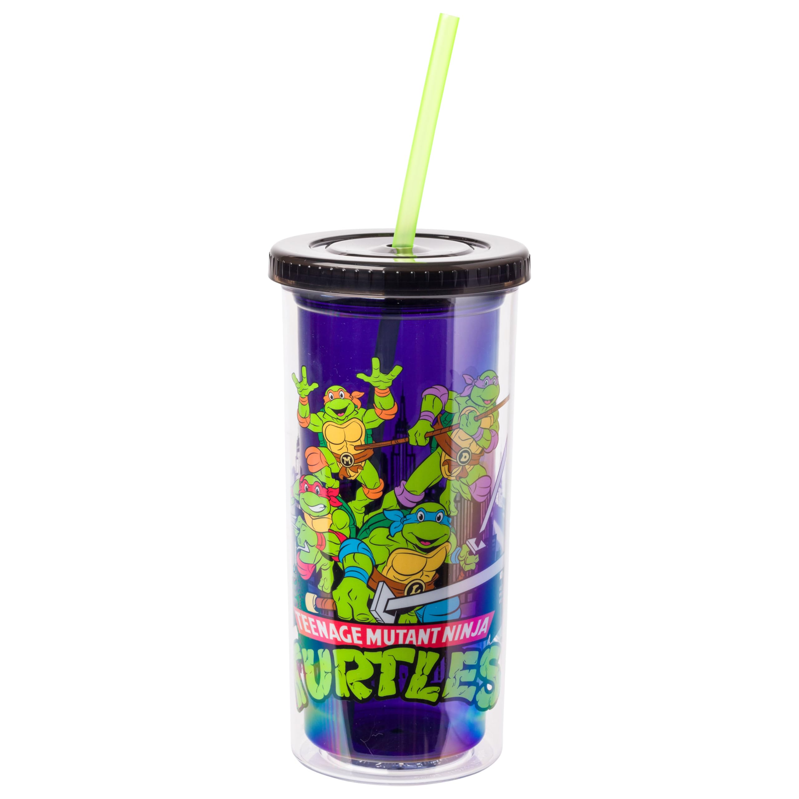 Mug isotherme Tortues Ninja 591 ml pour hydratation quotidienne durable