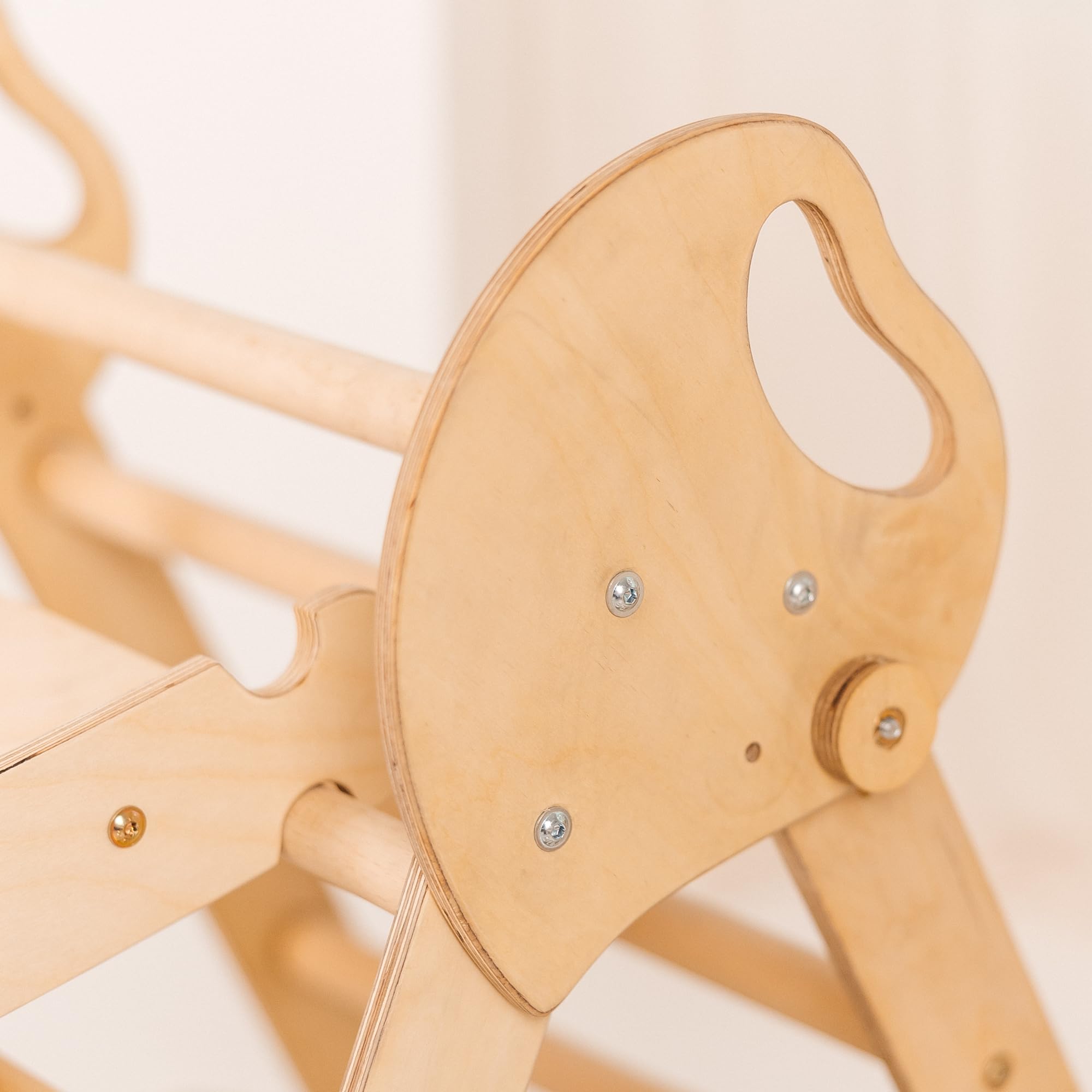 Goodevas 5-in-1 Montessori Klettergerüst Set: Indoor Kletterdreieck, Kletterbogen mit Kissen, und Rutsche für Kinder, Indoor Spielplatz 1-3 Jahre
