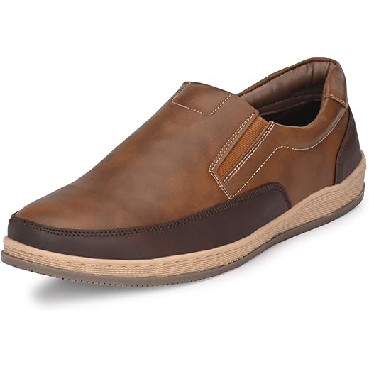 Centrino Loafers for Men Causal | Casual Shoes for Men | Soft Cushioned Insole| Moccasins | Lighweight Shoes (3392)