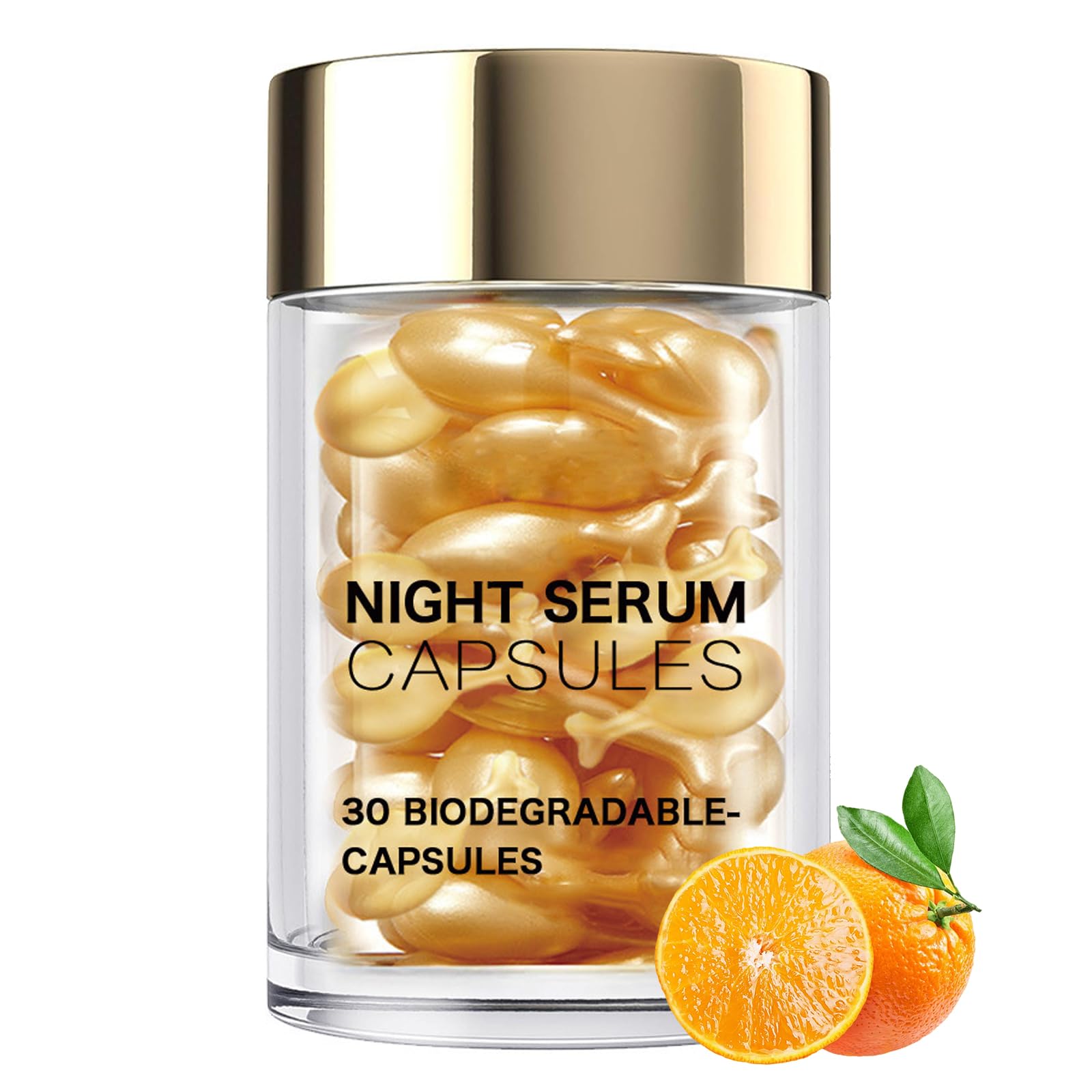 Vitamin C for Serum Face, Anti Aging Vitamin C Serum Capsules, Reduces Wrinkles & Fine Lines, Firming and Lifting Skin, Dark Spots Remover, Nourishing & Moisturizing Skin, 30 Capsules