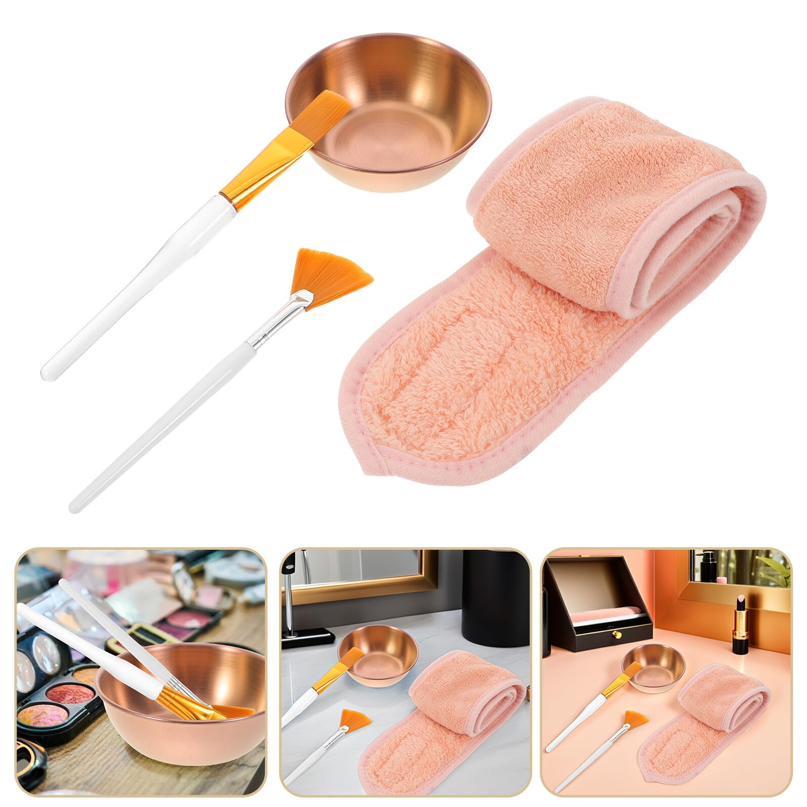 Teiliges Esthetician Set mit mischschalen Hautpflege stirnband und Professionellen Werkzeugen für Spa und Zuhause Wiederverwendbar Hygienisch und Komfortabel bei