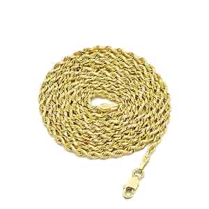 アクセサリー 10K Gold Rope Necklace 56cm 2mm s-l400.jpg