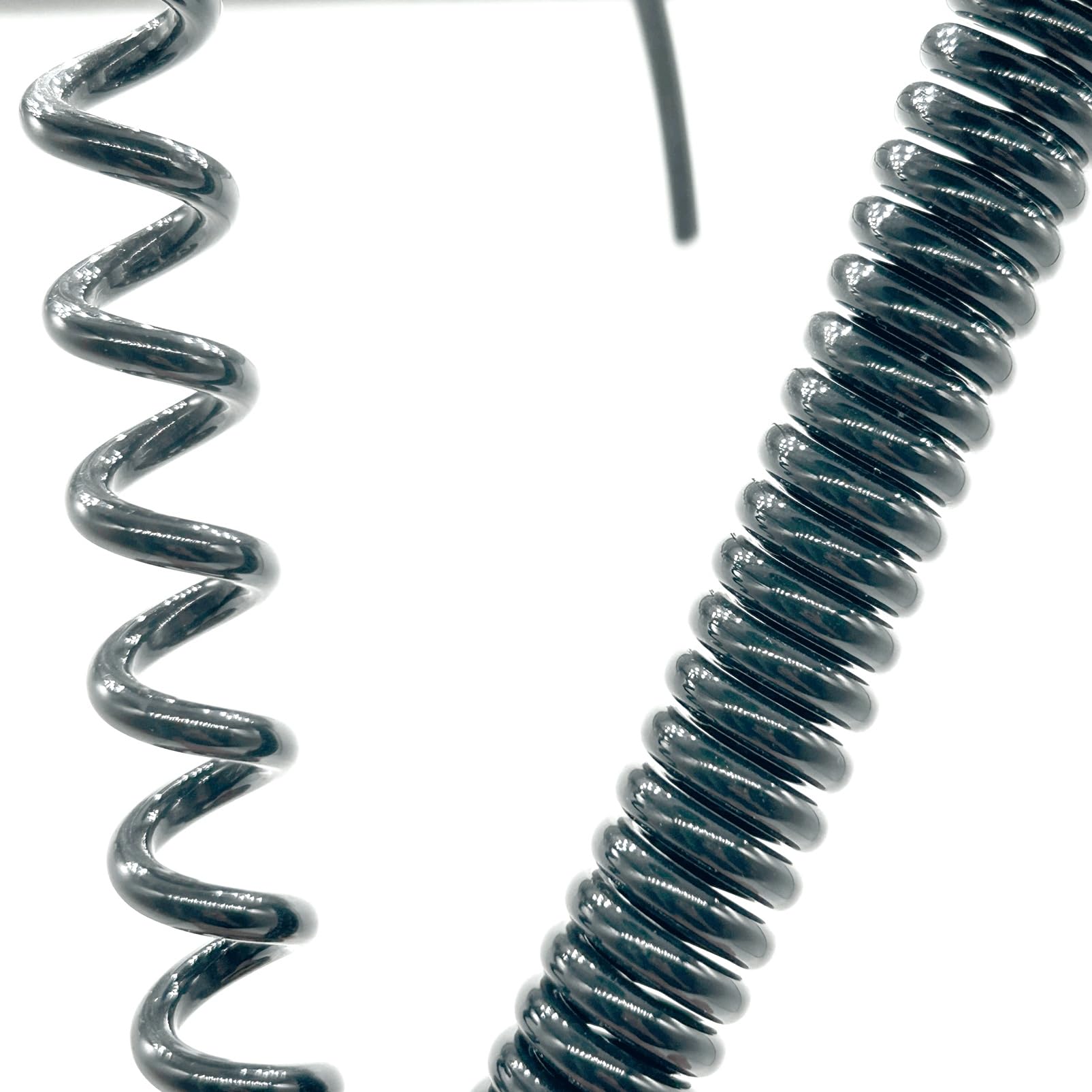 5-żyłowy kabel sprężynowy, zwijany, 20 AWG, elastyczne połączenie, 0,5 mm², elastyczny poliuretanowy kabel sprężynowy elastyczny (stretch 3 metry)