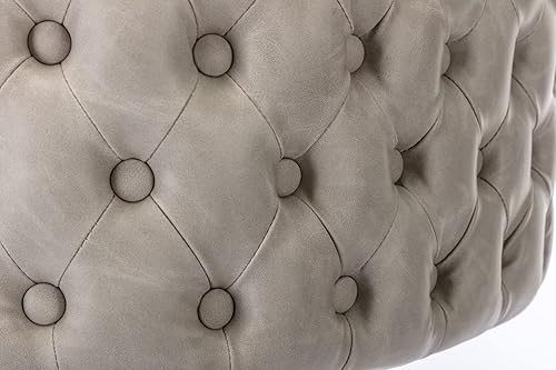 Miniatura 22 de AMNOOL Juego de 2 taburetes de bar tapizados de poliuretano modernos, taburetes de bar giratorios, altura del asiento ajustable, respaldo completo,