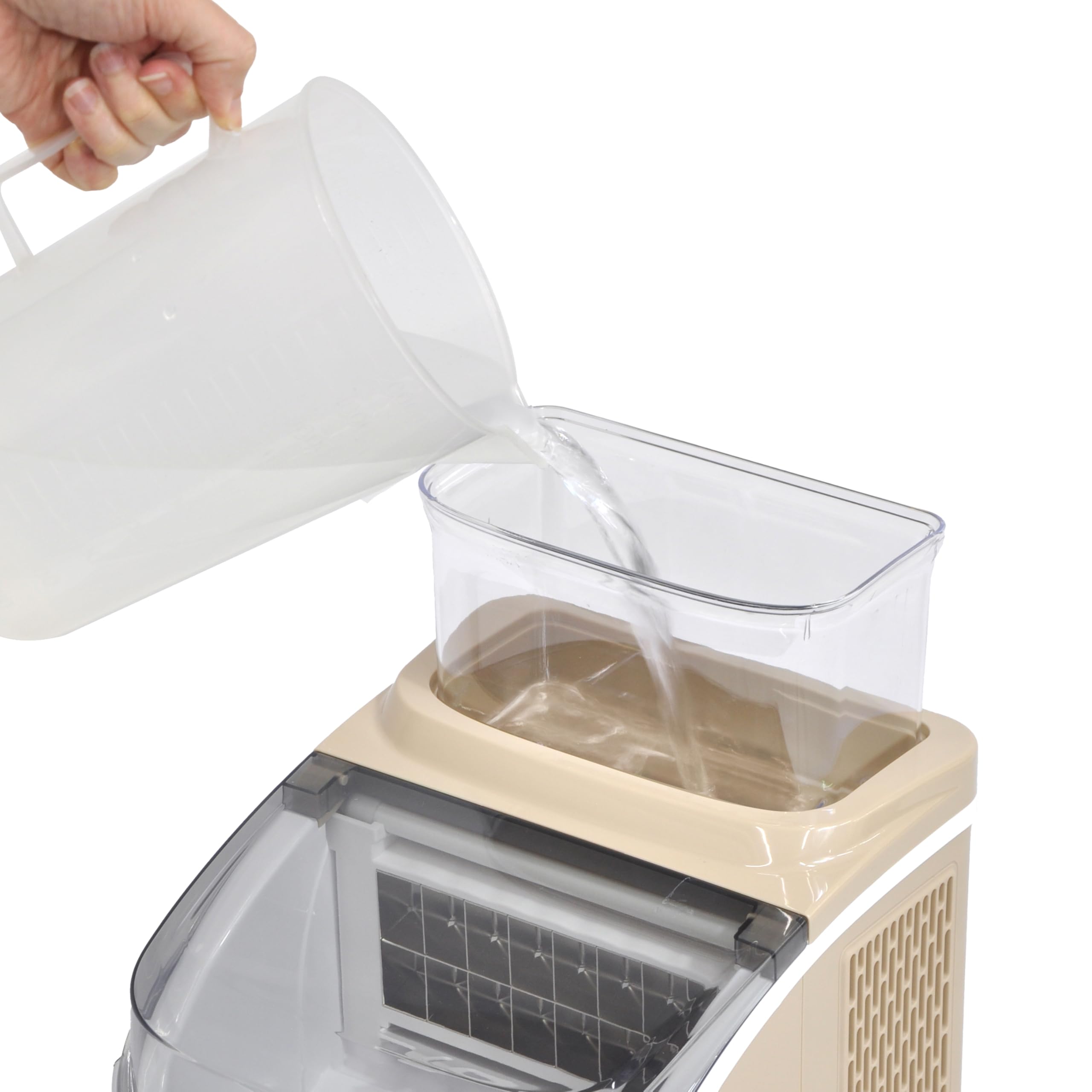 Amazon.co.jp: ベルソス VS-ICE016 クリスタル高速製氷機 タイマー設定