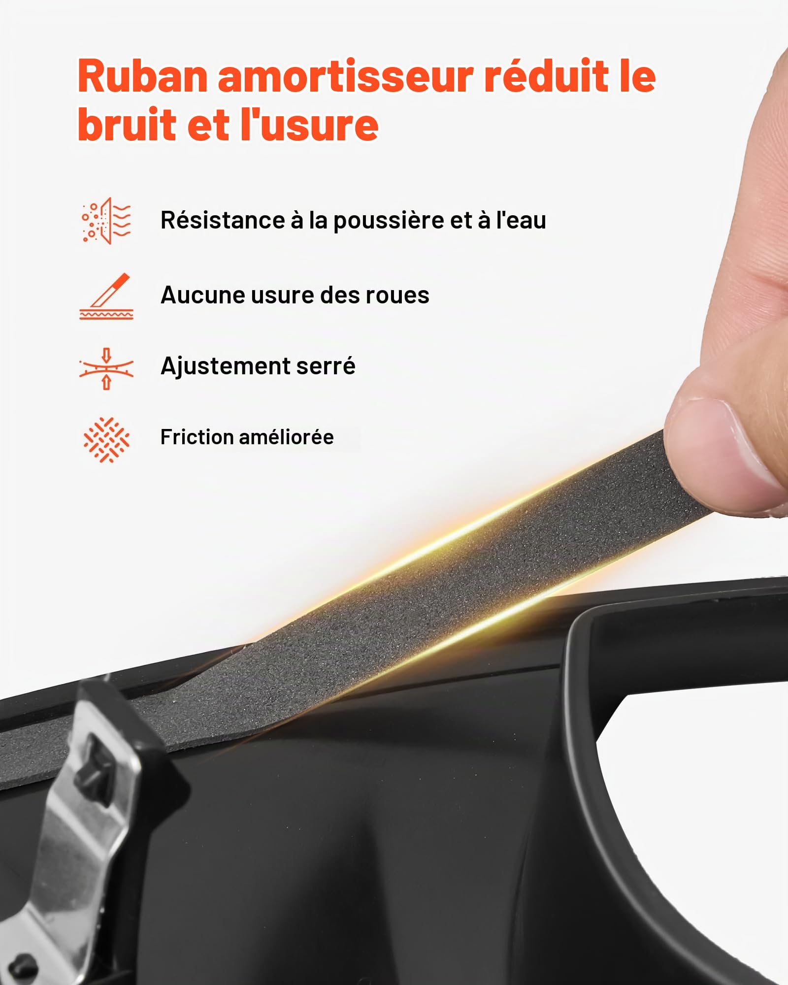 VEVOR Enjoliveurs Auto Compatible avec Tesla Model Y 2021-2024, Cap de Roue 4 Pièces, Remplacement pour Jante R19 de 48,3 cm Protection des Roues, 7 Rayons, en ABS, Fixation par Clipsage, Noir Mat