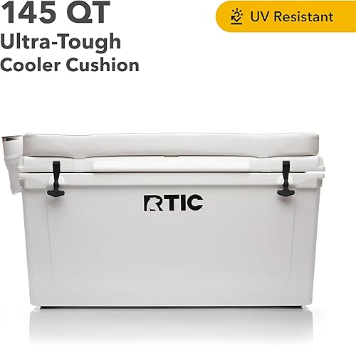 Miniatura 9 de RTIC Cooler Seat Cushion Compatible Hard Coolers, Great for Family Travels, Boating Or Hunting, Easy Clean Vinyl, Buckle Fastening and Anti Slip