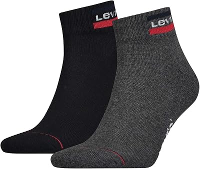 Levi's Quarter Socken Unisex 2er Pack