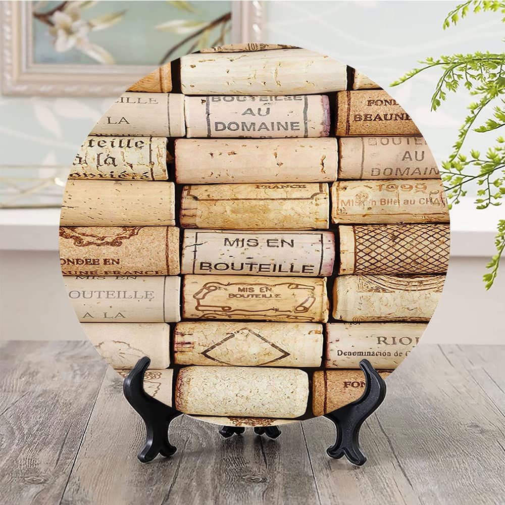 Christian Brands Walnut Stain Wood Offering Plate