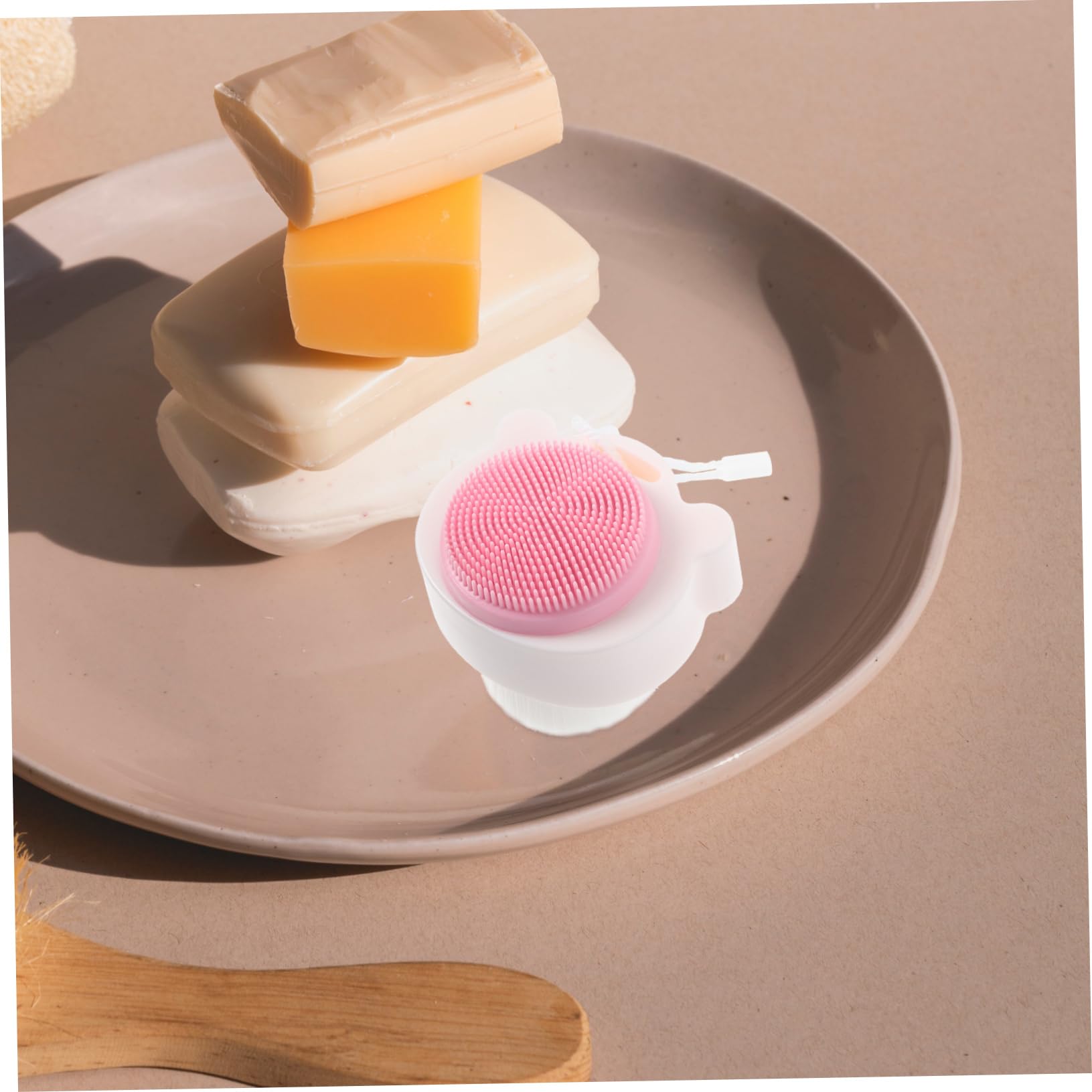 Healeved Multi-Function Face Brush Silicone Face Scrubber Men Gentle Cleansing Exfoliator for Face