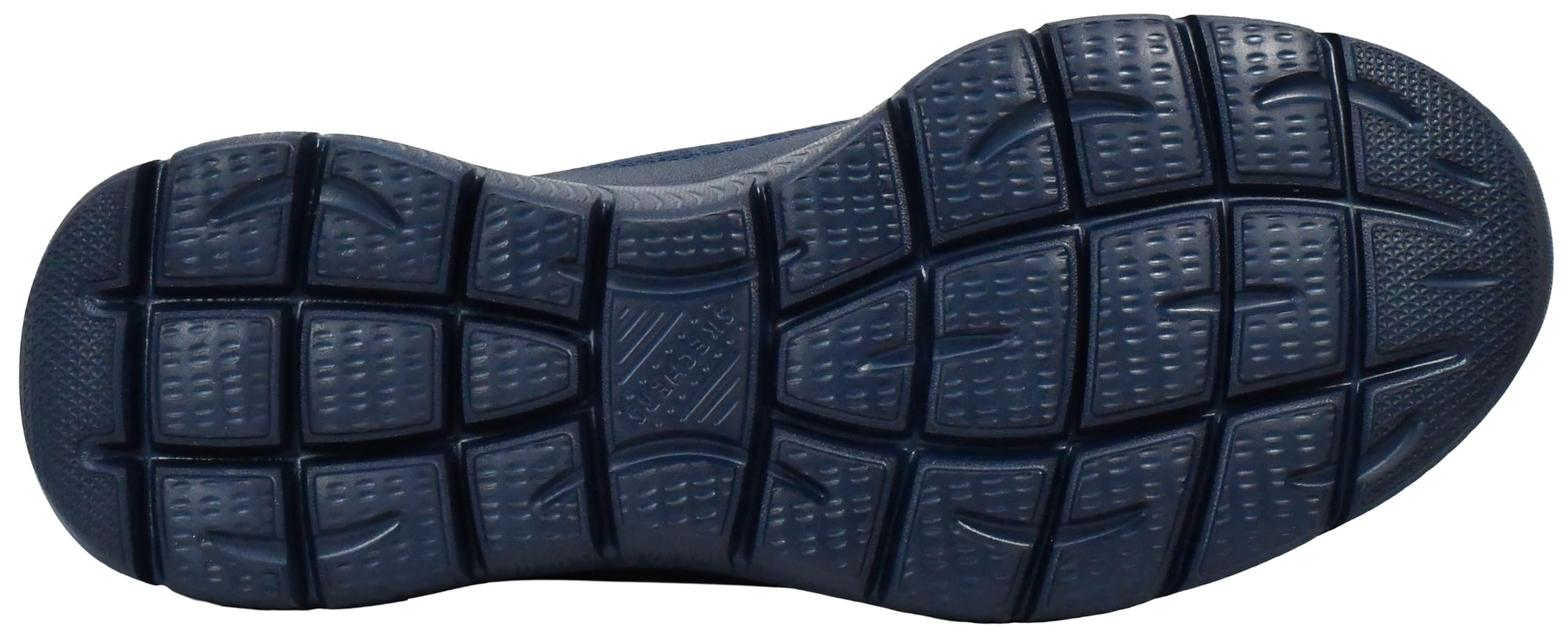 Skechers Summits High Range Hands Free Slip-in Baskets pour hommes à enfiler, bleu marine/bleu, 10 Wide