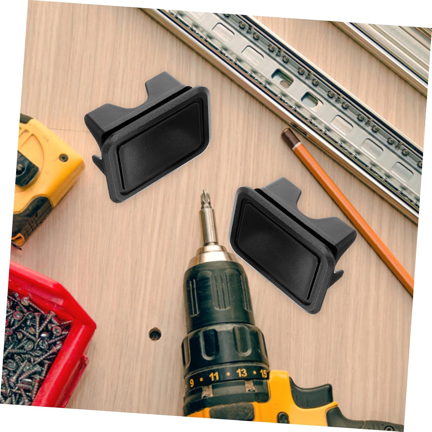 1Pair Replaceable Truck Bed Stake Pocket Cap Compatible with Dodge RAM Durable Cover Protects Against Rain Dirt Essential Truck Accessory