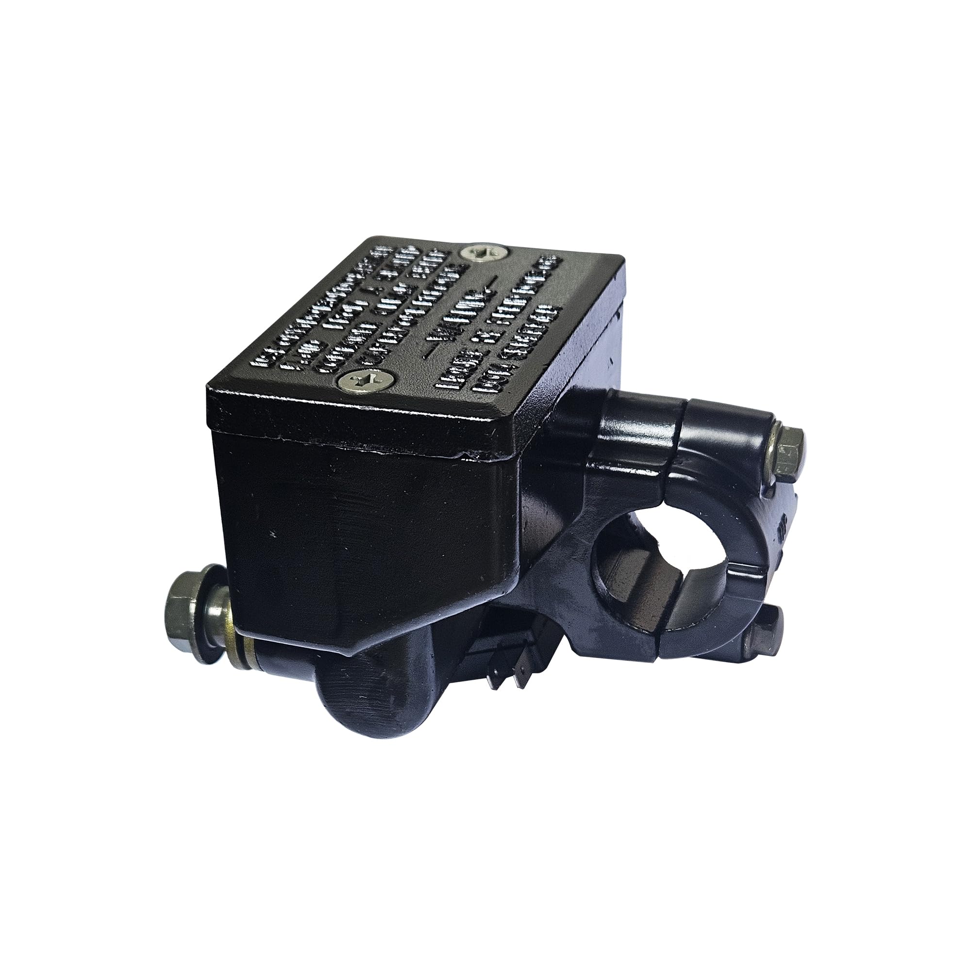 ブレーキマスターシリンダー バイユー KFX KLF KLT プレーリー 300 360 400 650 700 ATV Joygowe ブレーキ マスターシリンダー カワサキ ATV Bayou Prairie Lakota KFX KLF KLT KVF KEF 50 300 360 400  650 700用 (ブラック/シルバー)