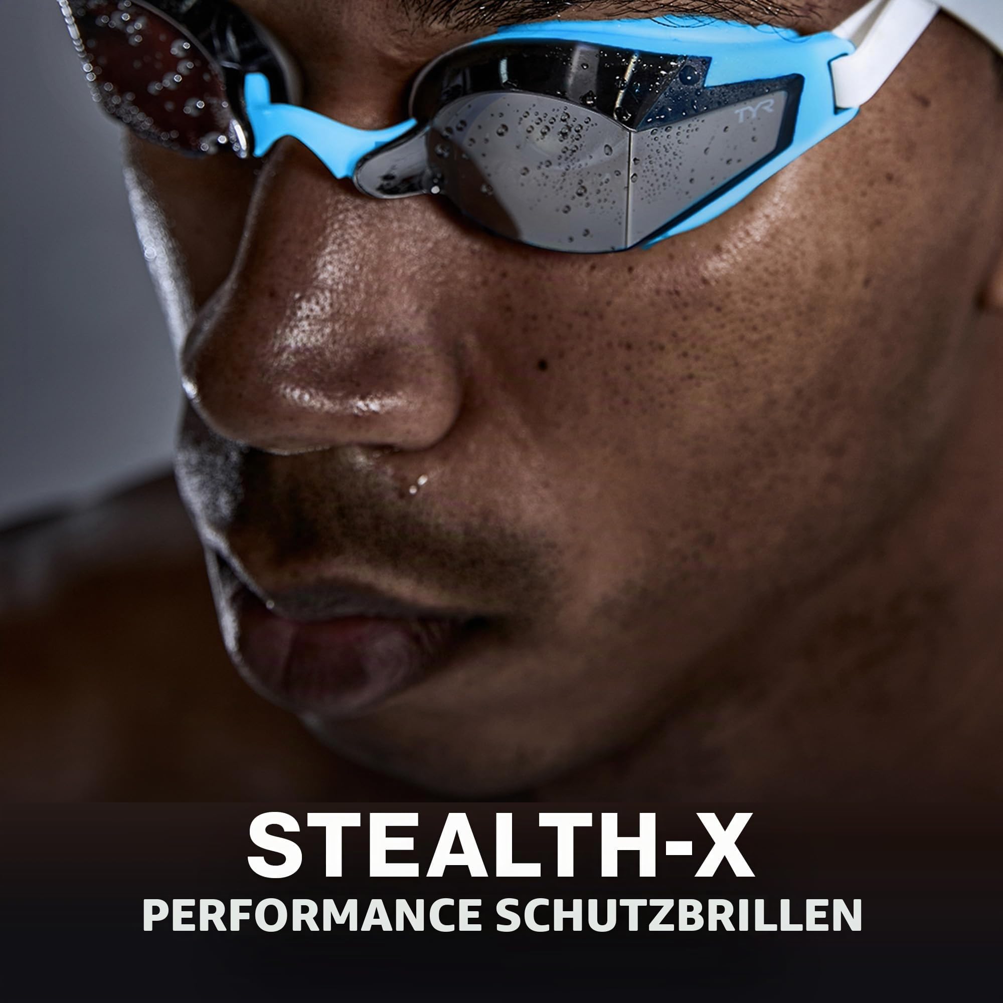 TYR Unisex Stealth X Verspiegelte Schwimmbrille für Erwachsene (1er Pack)