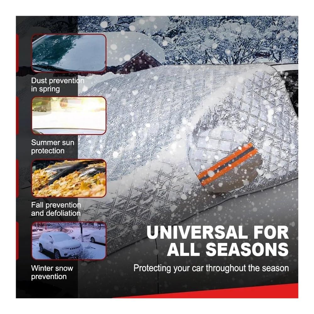 Parabrezza neve copertura Heavy Duty spessore universale (no magnetico)