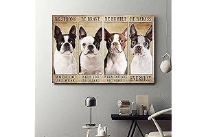 Enticing Metal Sign for Boston Terrier Devotees