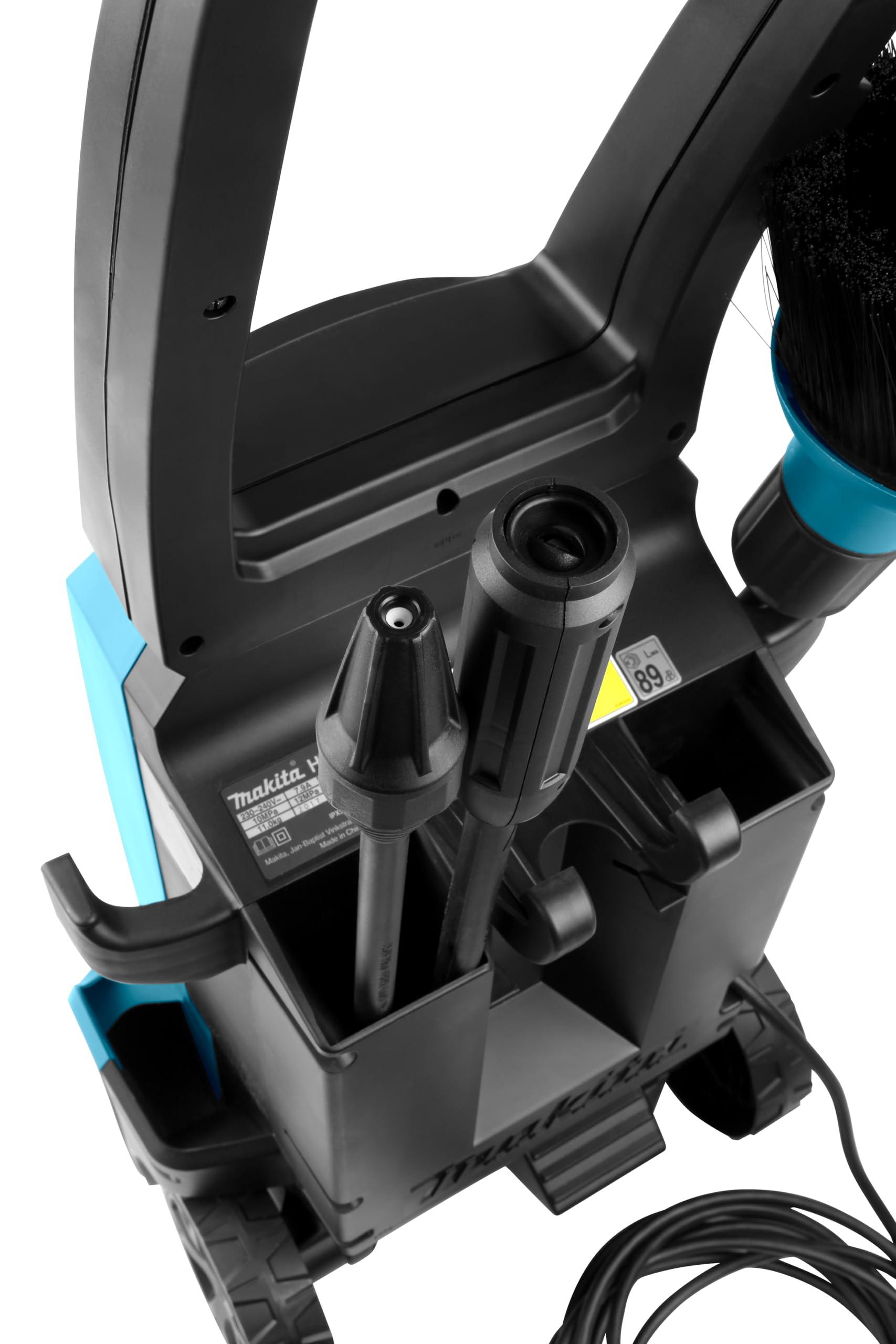 Makita HW1200 Verticale Elettrico 420l/h 1600W Nero, Blu idropulitrice