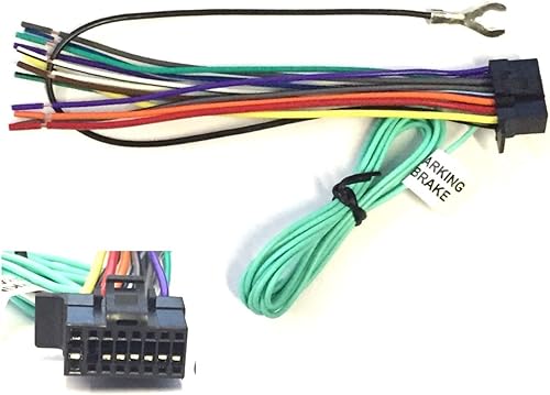 ASC - Arnés de cables para altavoz de alimentación estéreo de automóvil para Sony / Xplod / ES 16 pines posventa DVD Nav Radio XAV-68BT XAV-65BT