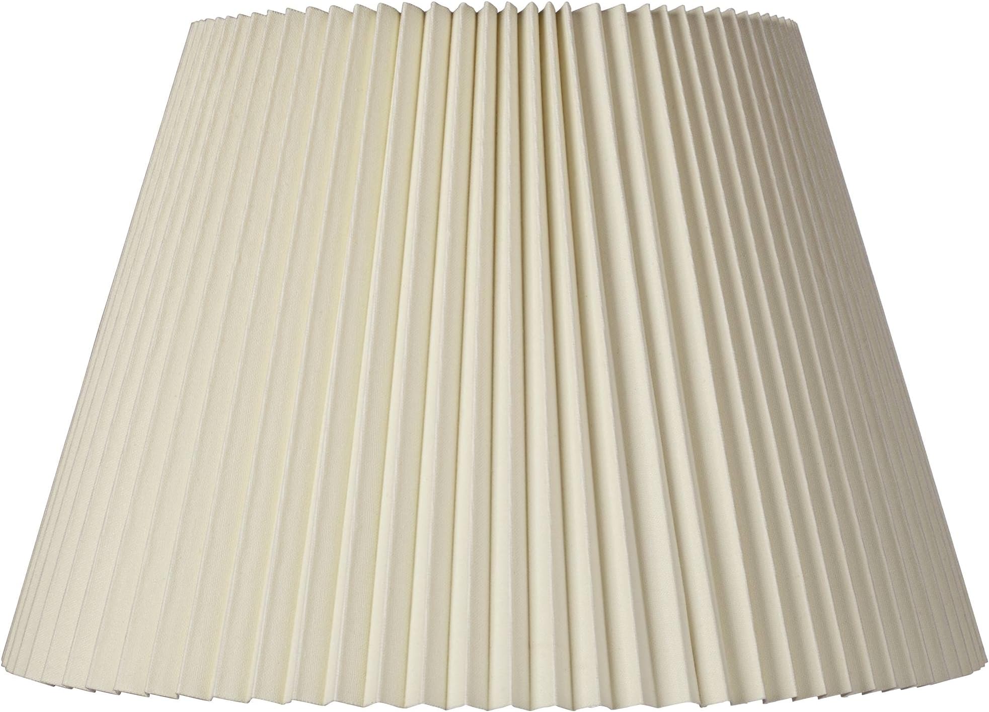 10" Top x 17" Bottom x 14 1/2" High x 14 3/4" Slant Lamp Shade