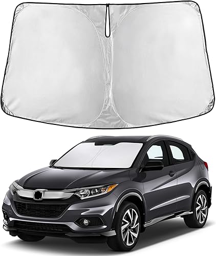 Miniatura 253 de EcoNour Parasol para parabrisas Rivian R1S / R1T 2022-2024 2025 2026, visera solar para parabrisas delantero y ventana, bloqueador de calor UV