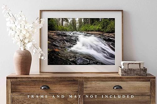 Miniatura 4 de Pacific Northwest Photography Print (Not Framed) Picture of Paradise River Rapids in Mount Rainier National Park Washington State Forest Wall Art