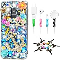Vista 9 de STENES Bling Case SSSGCDwCPSeries-41 - Funda con diseño 3D hecho a mano, 100 + cristales brillantes
