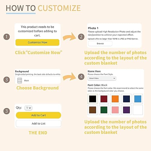 Miniatura 3 de Mantas de bebé personalizadas de elefante, mantas personalizadas para niños, mantas suaves para niños, niñas y recién nacidos, 30 x 40 pulgadas (XS)