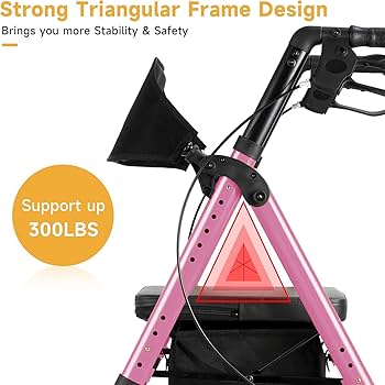 7-8回使用 レディースセット 135cm AIRWALK× PRO Amazon.com: FlyingJoy Rollator Walkers for Seniors, Foldable