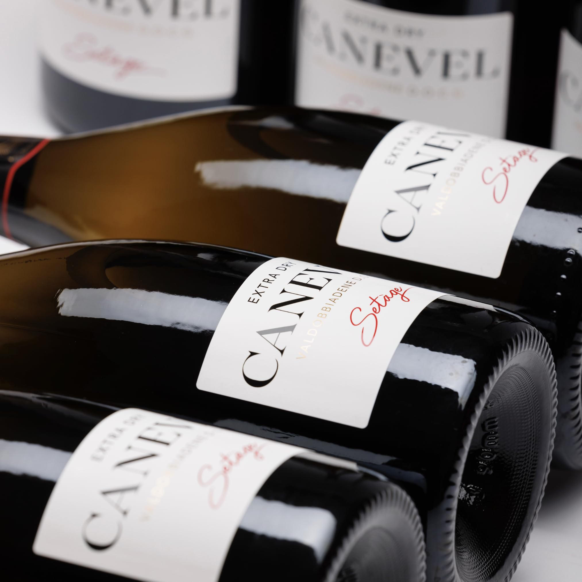 CANEVEL "SETÀGE EXTRA DRY" 2024 | Valdobbiadene Prosecco Superiore DOCG | 6x750 ml | Confezione 6 bottiglie