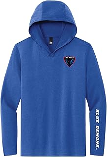 Collegiate Long Sleeve Hooded Shirt