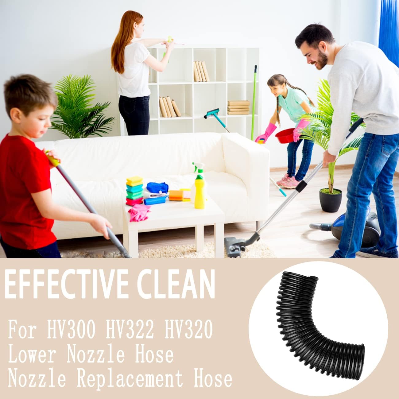 Shar-k Vacuum Hose Replacement, Shar-k Replacement Hose Lower Floor Nozzle Hose for Shark Rocket HV300 HV322 HV320, Replacement Lower Duct Hose for Shark Rotator Vacuum Cleaner : Home & Kitchen