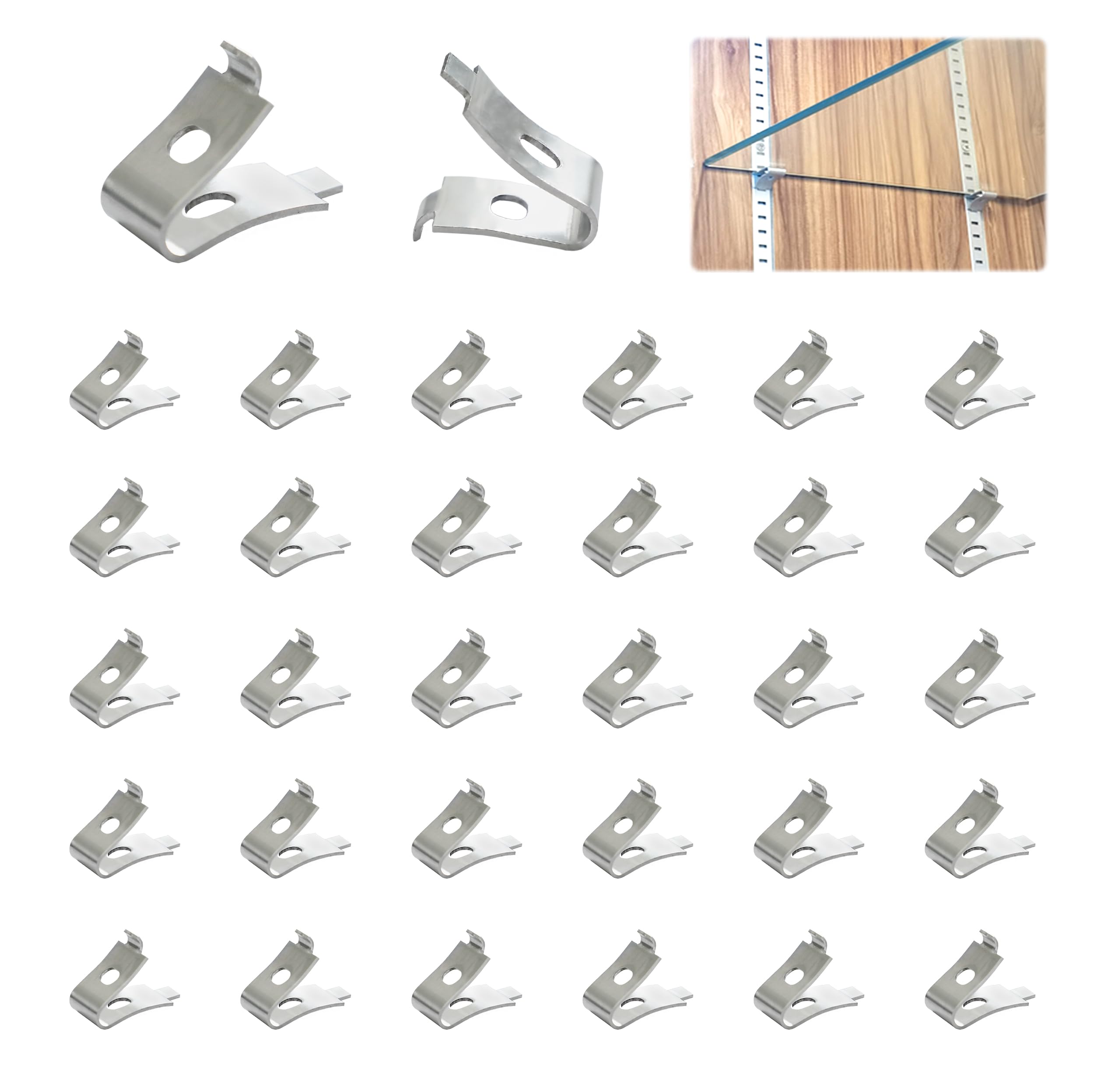 shelf clips 30pcs 201 stainless steel metal shelf clips for cabinet shelf support clips for shelf pilaters adjustable shelving system diy cabinet bookshelf sheving