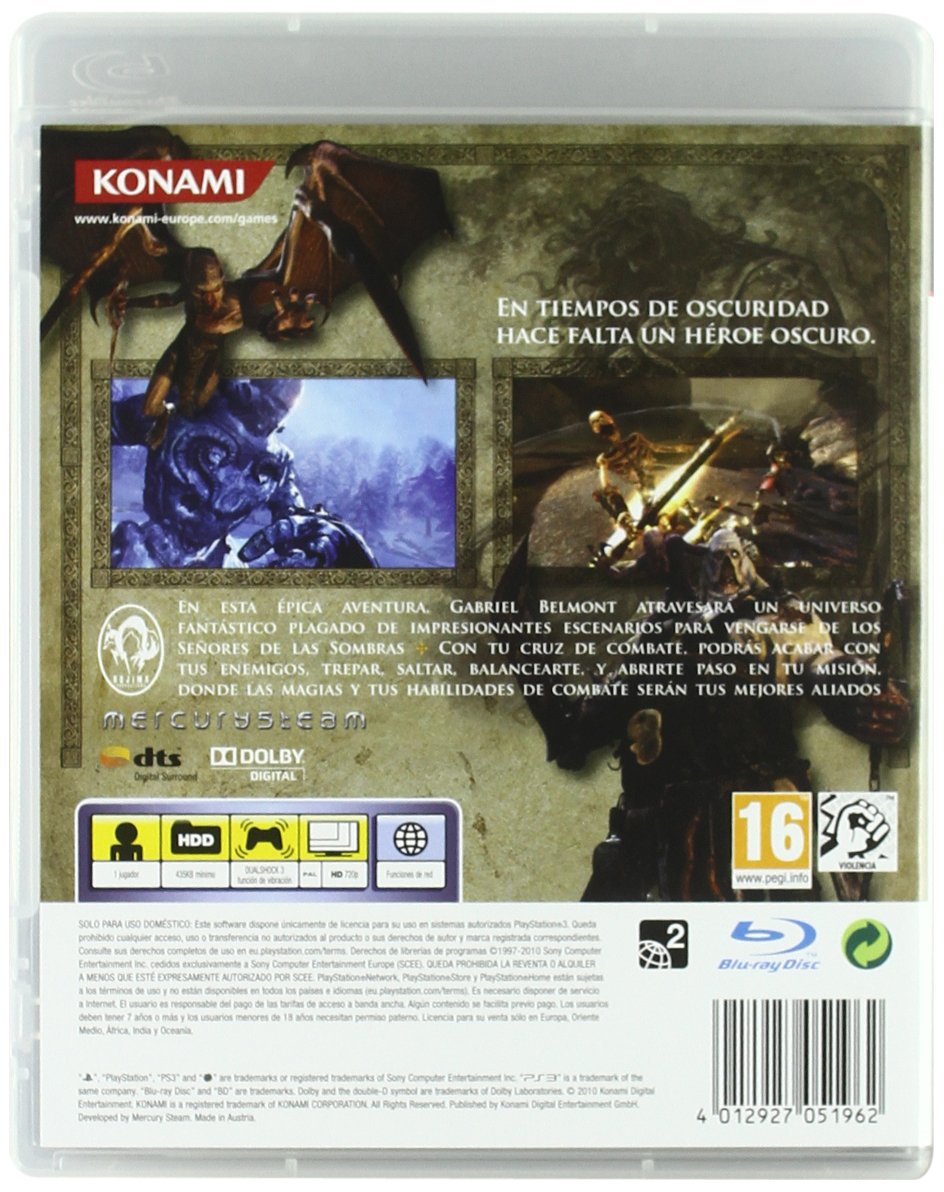 Konami Castlevania: Lords of Shadow, PS3 PlayStation 3 Inglese videogioco