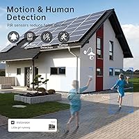 Vista 5 de Light Bulb Camera 5G&2.4Ghz WiFi 2K Security Cameras Wireless Outdoor Indoor,AI Detection and Alarm,Two-Way Talk,Cameras for Home Security